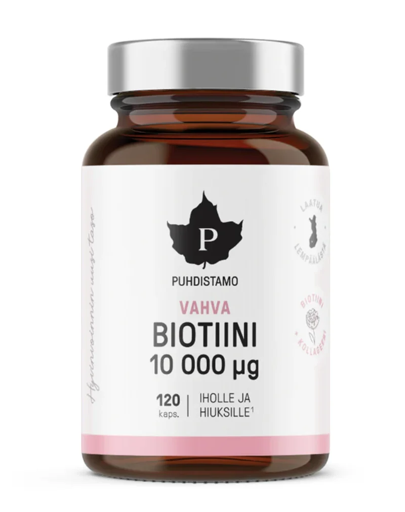 Puhdistamo Vahva Biotiini, 120 kaps.