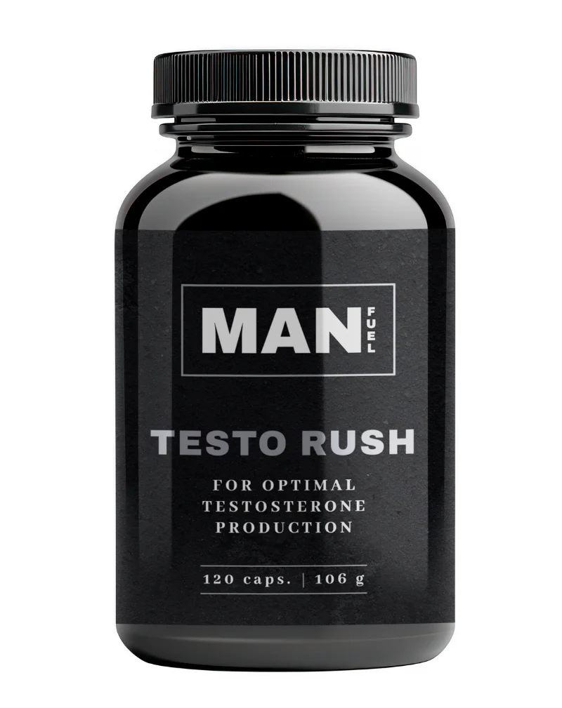 MAN FUEL Testo Rush, 120 kaps.