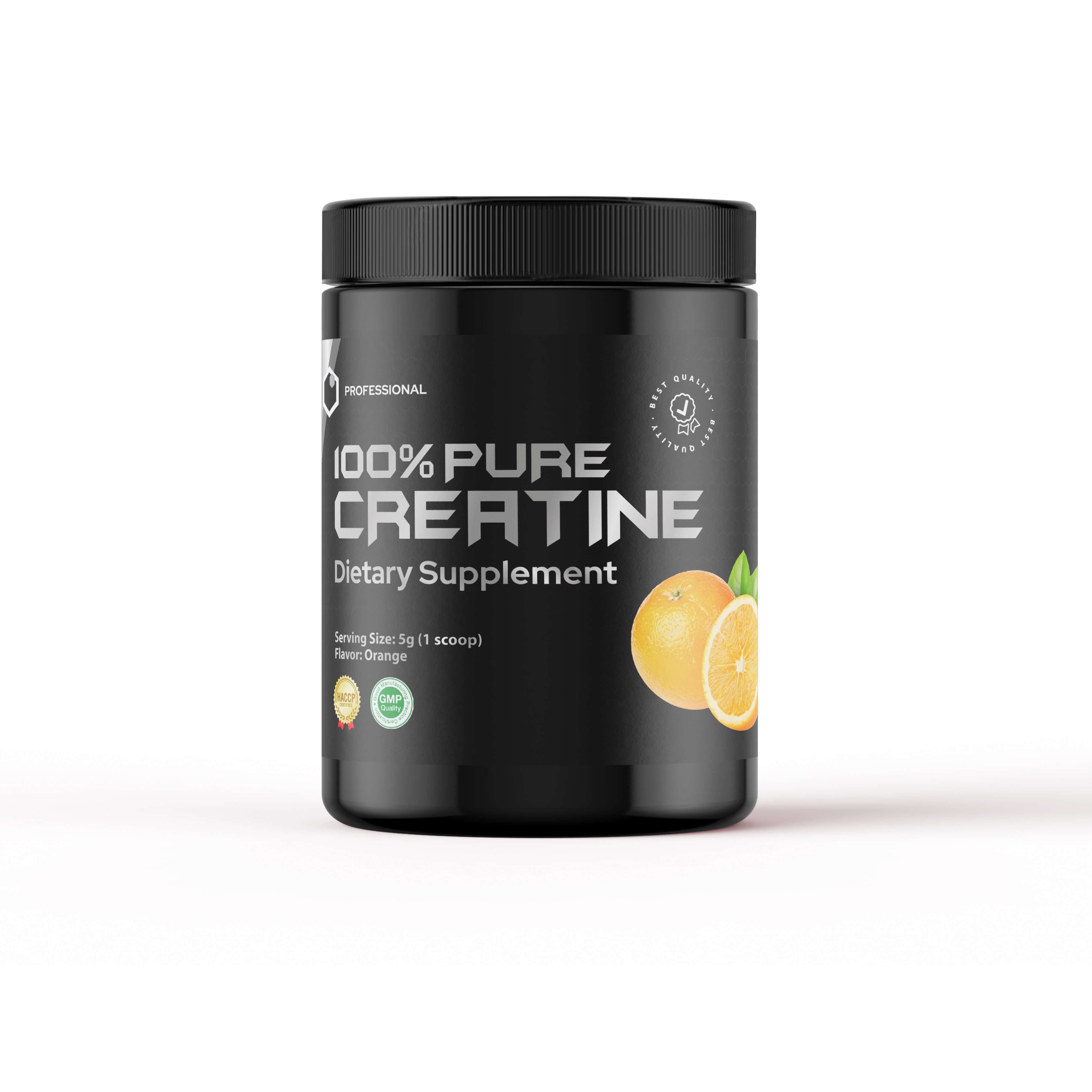 HC Pro 100 % Pure Creatine, 500 g, Orange