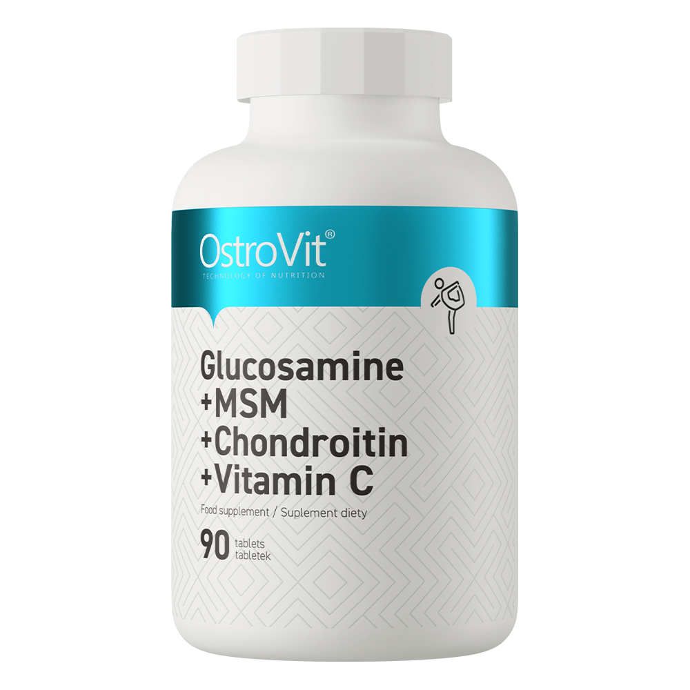 OstroVit Glucosamine + MSM + Chondroitin + Vitamin C, 90 tabl.