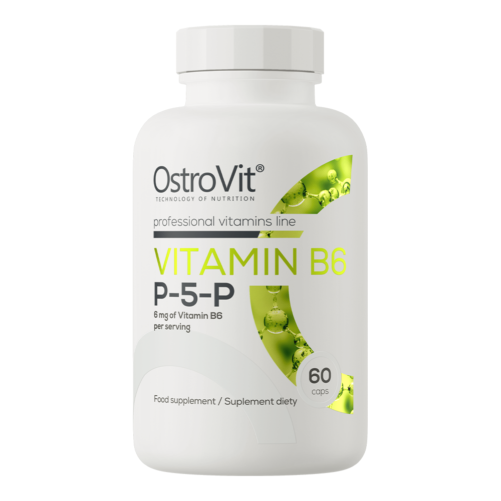 OstroVit Vitamin B6 P-5-P, 60 kaps.