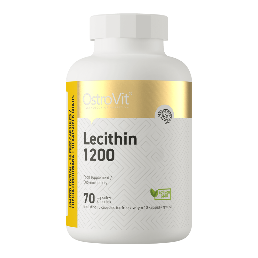 OstroVit Lecithin 1200 mg, 70 kaps.