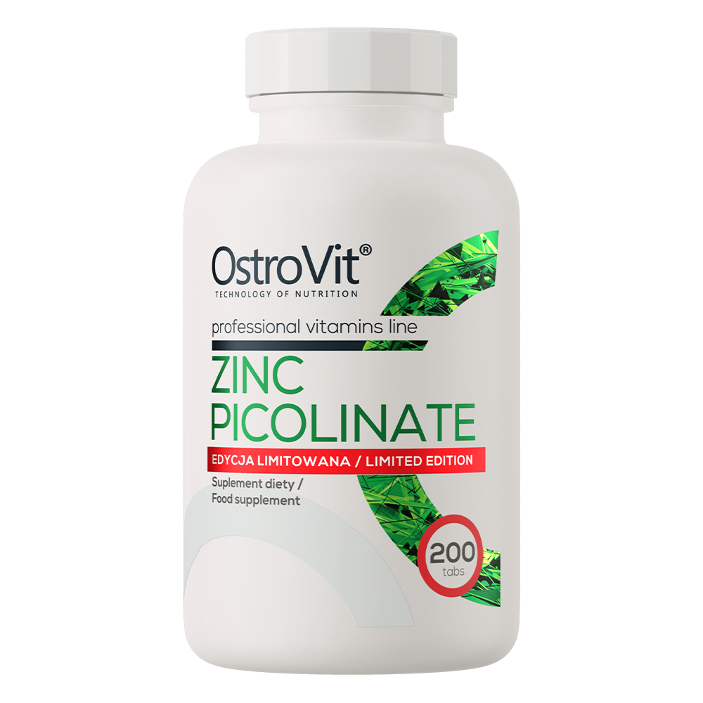 OstroVit Zinc Picolinate, 200 tabl.