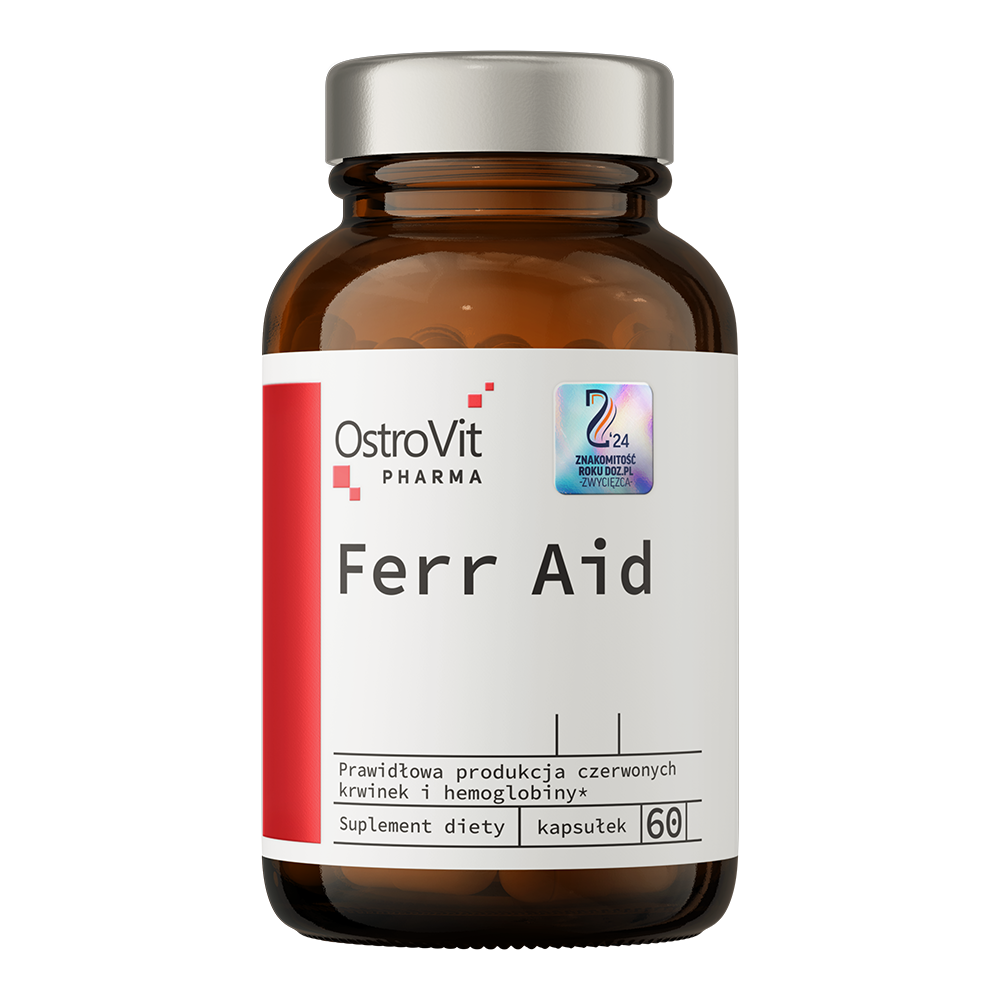 OstroVit Pharma Ferr Aid, 60 kaps.