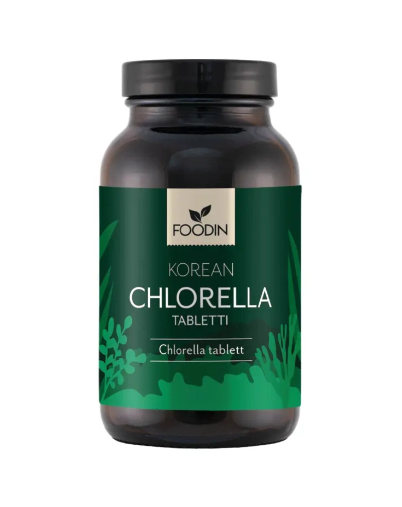 Foodin Korean Chlorella tabletti, 110&nbsp;g