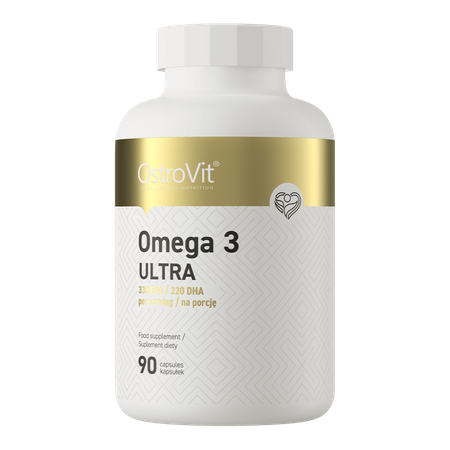 OstroVit Omega-3 Ultra, 90 kaps.