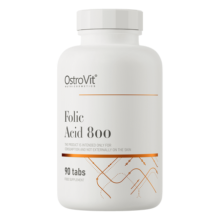 OstroVit Folic Acid 800, 90 tabl.
