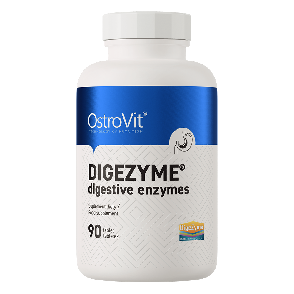 OstroVit DigeZyme® Digestive Enzymes, 90 tabl.