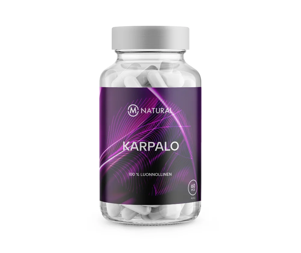 M-Natural Karpalo, 60 kaps.