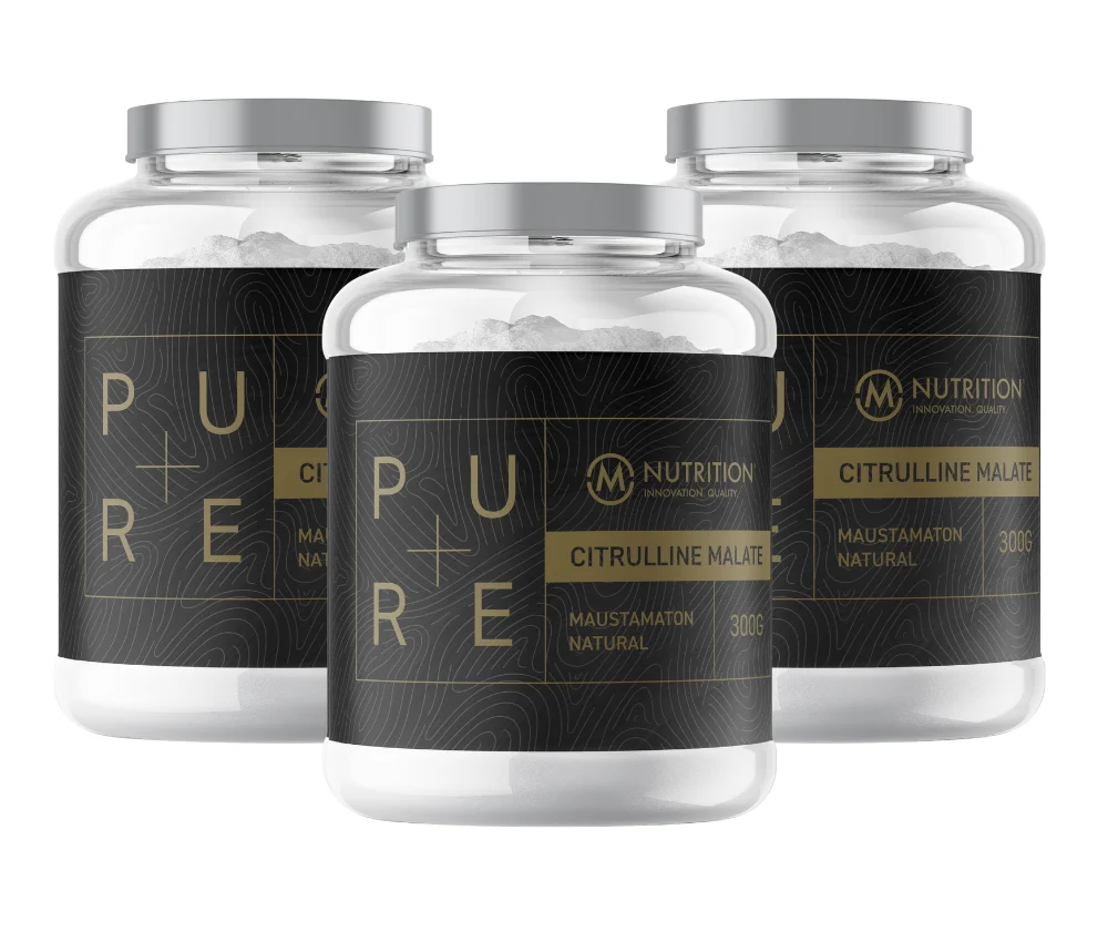 Big Buy: 3 kpl M-Nutrition Pure Citrulline Malate (900&nbsp;g)