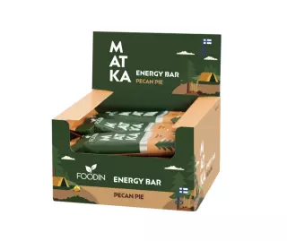 12 kpl Foodin MATKA Energy Bar, 50 g, Pecan Pie
