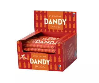 18 kpl Foodin Dandy Candy Date Bar, 35 g, Sour Cola