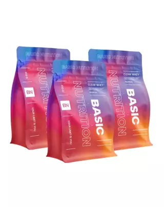Big Buy: 3 kpl Basic Nutrition Clear Whey, 333 g