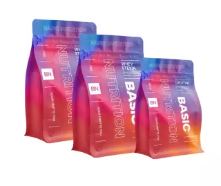 Avajaistarjous: 2 kpl Basic Nutrition Whey + ilmainen kreatiini