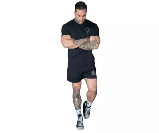 Better Bodies Mesh Standard Tee, Black