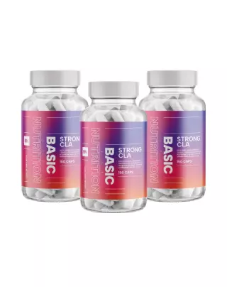Big Buy: 3 kpl Basic Nutrition Strong CLA, 150 kaps.