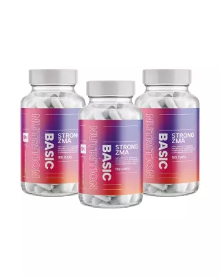 Big Buy: 3 kpl Basic Nutrition Strong ZMA, 150 kaps.