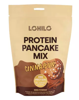 Tarjouserä: Lohilo Protein Pancake Mix, 500 g, Cinnabun (Päiväys 31.1.2027)