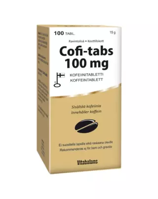 Cofi-tabs, 100 tabl.