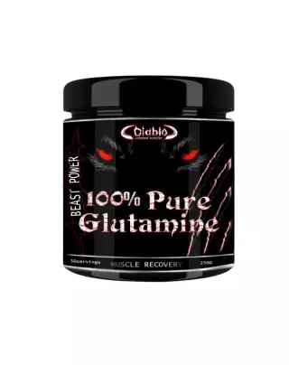 Diablo 100 % Pure Glutamine, 250 g
