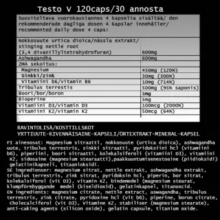 Diablo Testo V, 120 kaps.