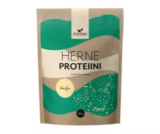 Foodin Herneproteiini, 650 g, Vanilja