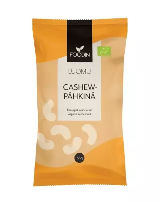 FOODIN Luomu Cashewpähkinät