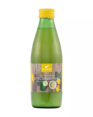 FOODIN Luomu-Sitruunamehu, 250 ml