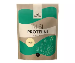 Foodin Riisiproteiini, 650 g, Vanilja