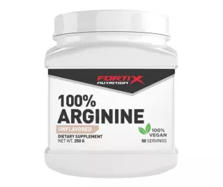 Fortix Pure 100 % Arginine, 250 g