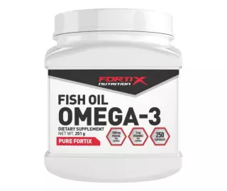 Fortix Pure Omega-3 Fish Oil, 200 kaps.