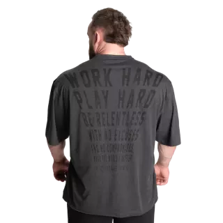 GASP Archer Iron Tee, Dark Grey Melange