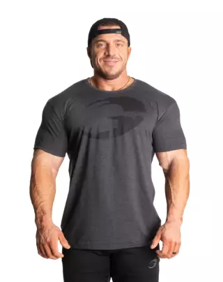 GASP Cadet Tee, Dark Grey Melange