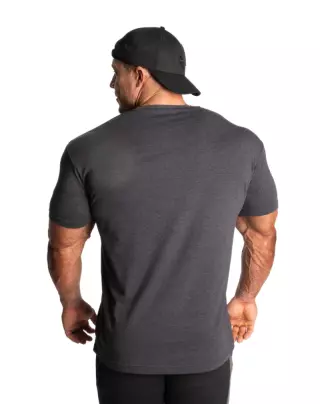 GASP Cadet Tee, Dark Grey Melange