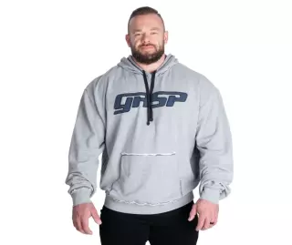 GASP Hood Sweater, Grey/Blue