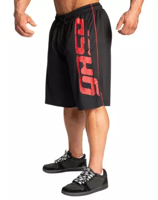 GASP PRO MESH SHORTS, Black/Red