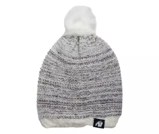 Gorilla Wear Bellevue Beanie, White/Gray