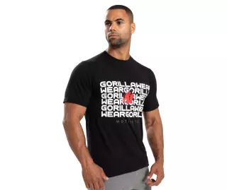 Gorilla Wear Bradley T-Shirt, Black