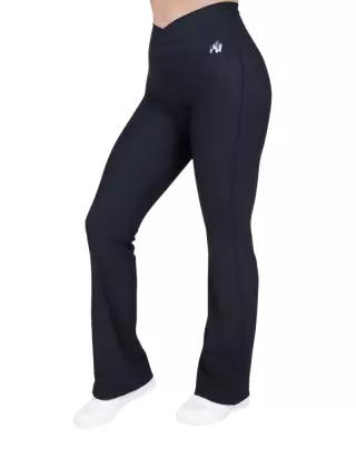 Gorilla Wear Carmen Flared Leggings, Black