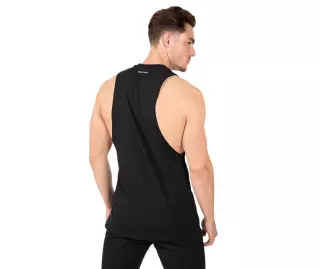 Gorilla Wear Cisco Drop Armhole Tank Top, Black/White