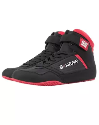 Gorilla Wear Classic High Tops, Black/Red