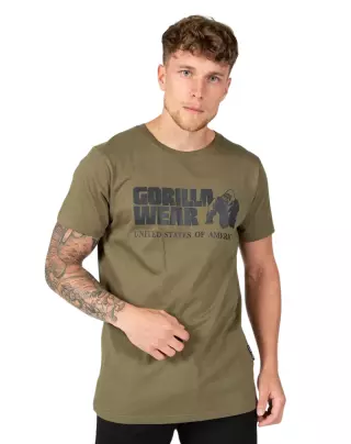 Gorilla Wear Classic T-shirt, Army Green (Poistuva väri)