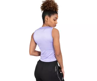 Gorilla Wear Estelle Twisted Crop Top, Lilac
