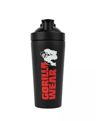 Gorilla Wear Metal Shaker 740 ml, Black