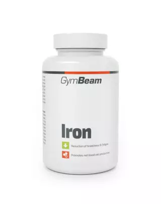 GymBeam Iron, 120 kaps. (09/26)