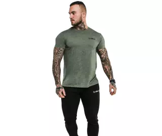 GymBeam Men's T-shirt Basic, Green