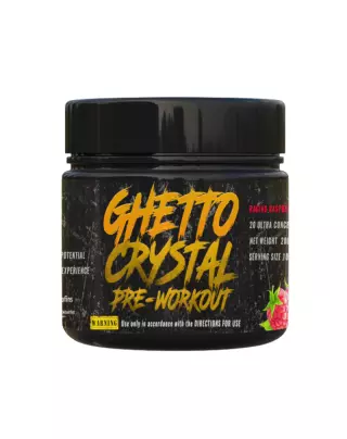 HC Pro Ghetto Crystal Pre-Workout, 200 g, Raspberry (päiväys 18.10.2026)