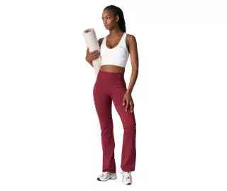 ICIW Define Seamless Flared Tights, Burgundy