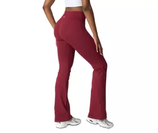 ICIW Define Seamless Flared Tights, Burgundy