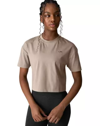 ICIW Everyday Cotton Cropped T-shirt (Kampanjatuote)